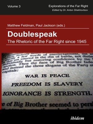 cover image of Doublespeak